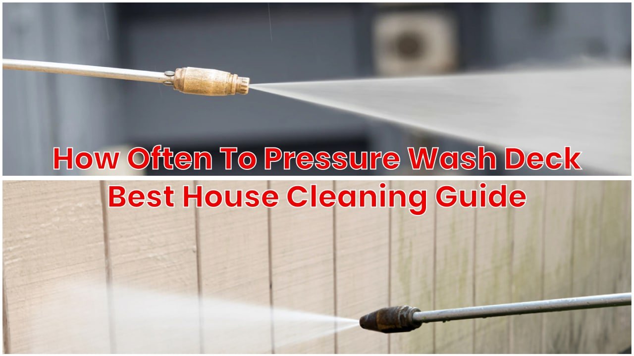 How Often To Pressure Wash Deck Best Ways To Do It 2023