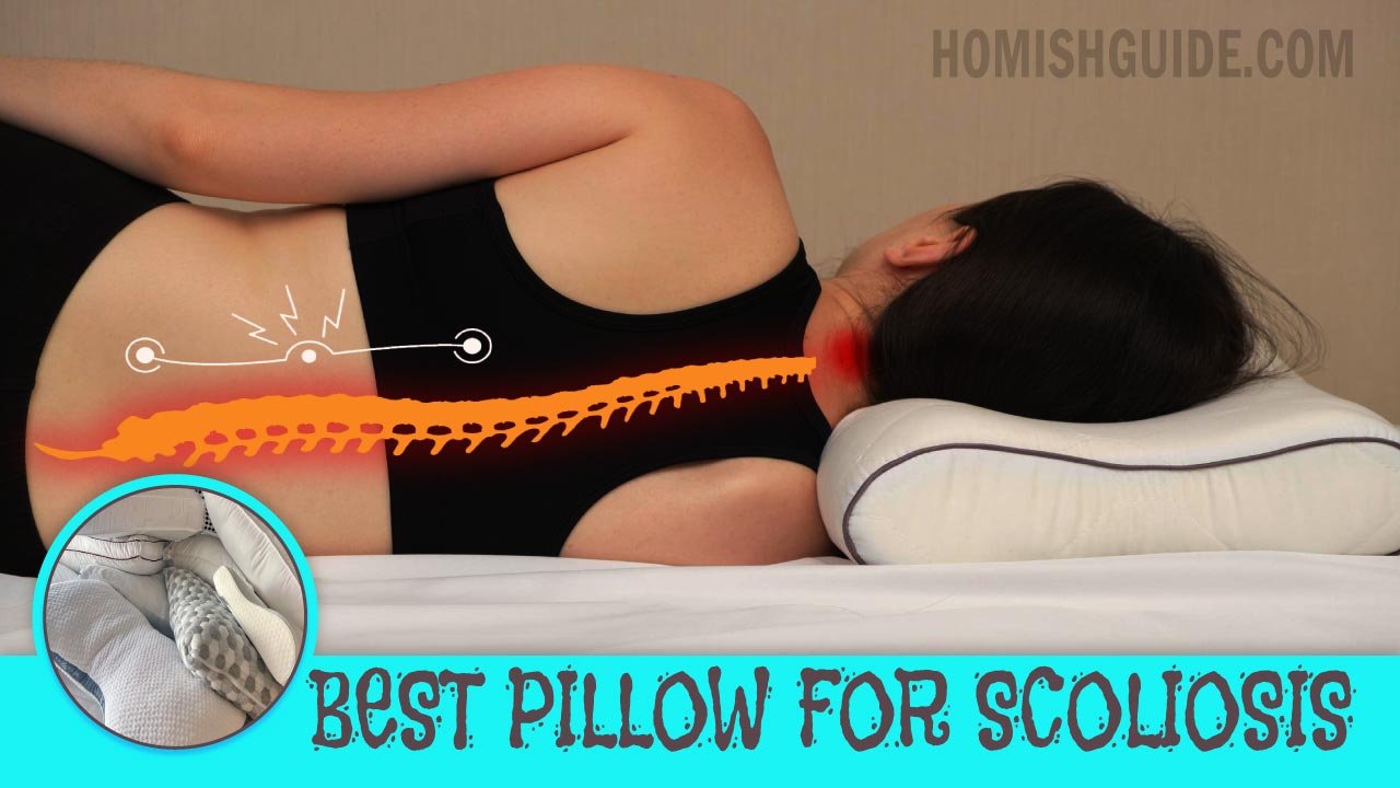 back support pillow for scoliosis